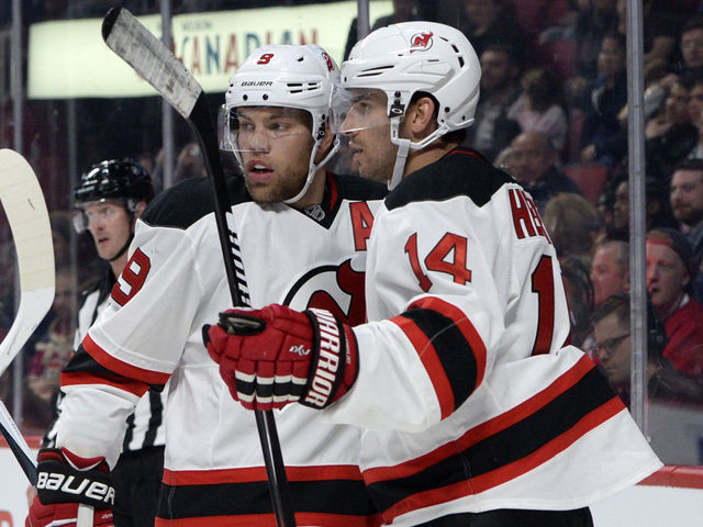 Watch: Hall scores 1st goal in Devils jersey