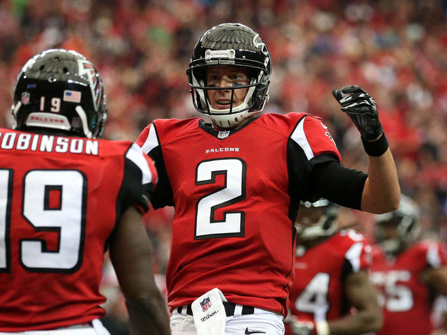 Ryan breaks Falcons' single-game passing record