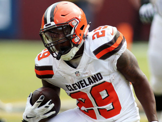 Report: Browns could make RB Johnson their top slot receiver