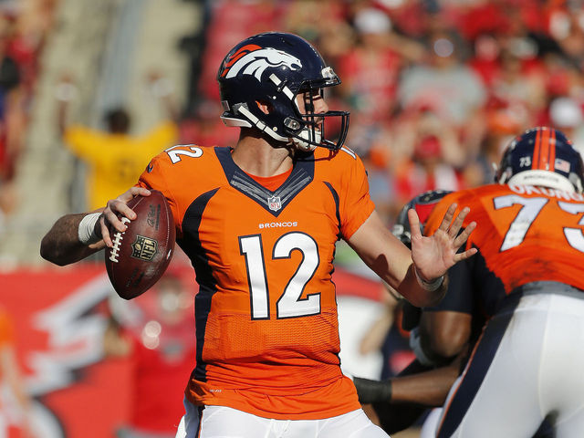 Report: Broncos' Lynch to miss 5 weeks with shoulder sprain
