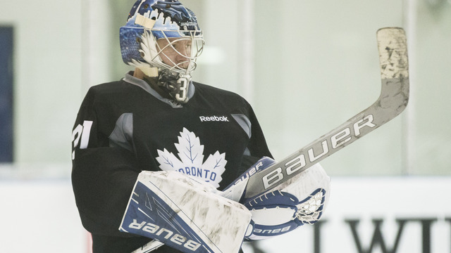 Frederik Andersen expected to be ready for Maple Leafs' opener