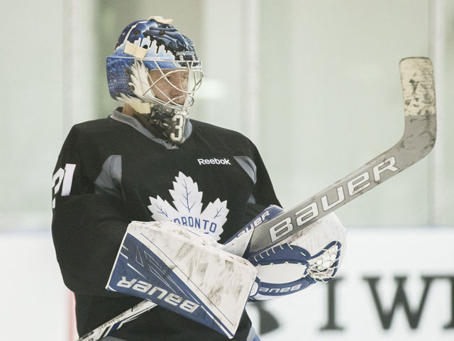 Frederik Andersen expected to be ready for Maple Leafs' opener