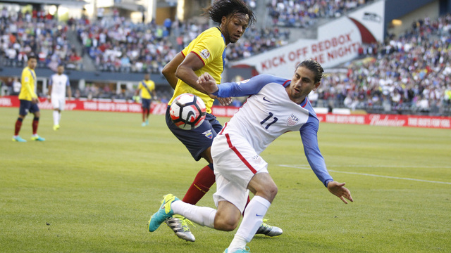 Bedoya withdraws from USMNT squad with injury