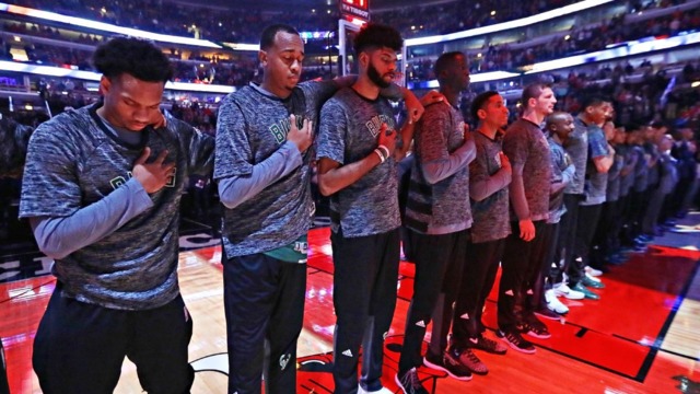 Kidd says Bucks' unity during anthem 'not a protest'