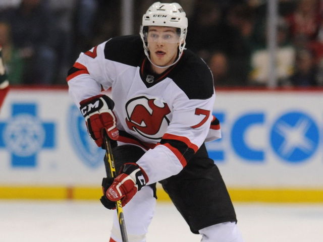Devils' Merrill out 4 weeks with broken finger