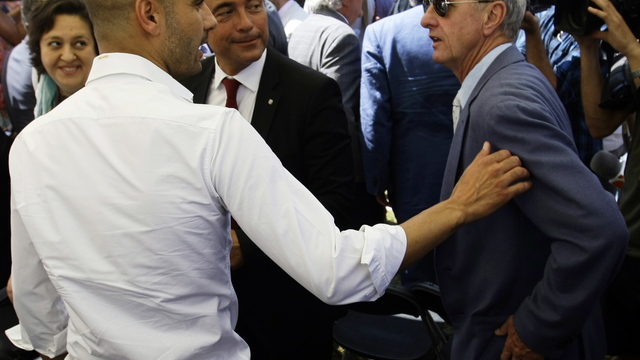 Guardiola: I owe my success to Cruyff