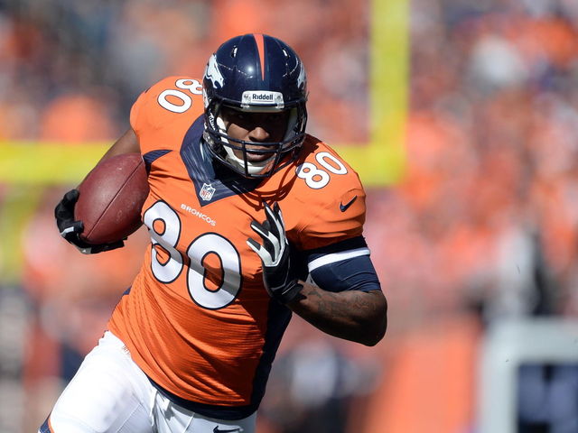 Agent: Julius Thomas getting pushed from Broncos