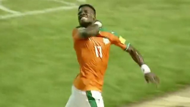Watch: PSG's Aurier in hot water over Ivory Coast throat-slit gesture