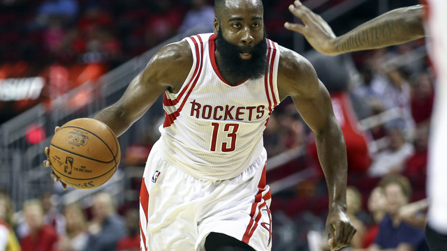After 3 double-doubles, Harden not taking preseason lightly