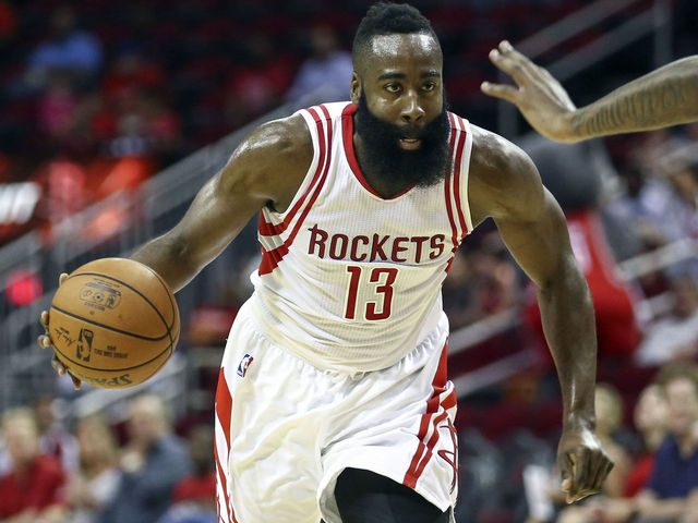 After 3 double-doubles, Harden not taking preseason lightly
