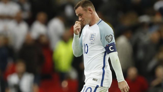 Report: Rooney dropped for England's qualifier vs. Slovenia