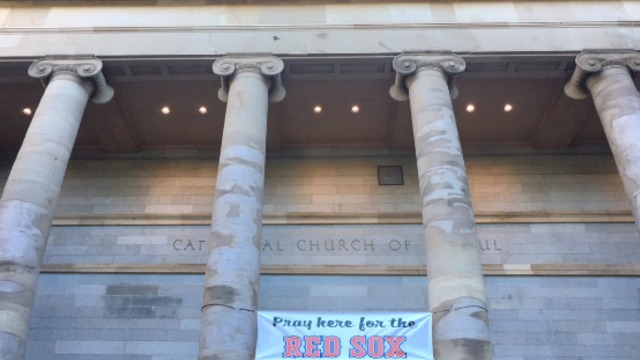 Boston church offers Red Sox fans place to pray