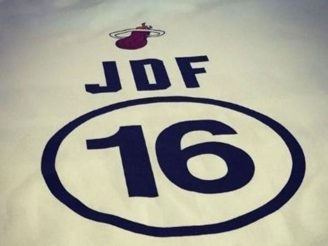 Heat to wear warmup shirts honoring Jose Fernandez