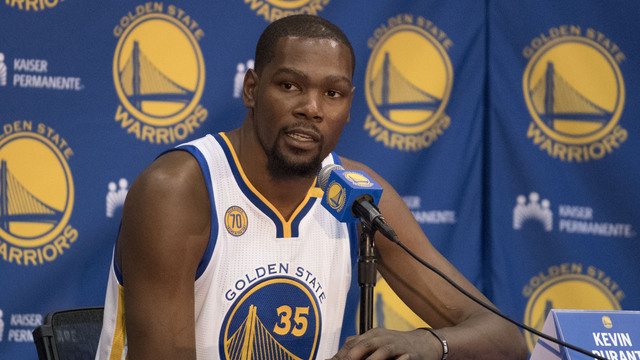 Durant: 'I'm just going to say how I feel from now on'