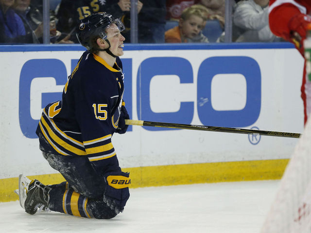 Report: Sabres' Eichel out at least 4-6 weeks with ankle sprain