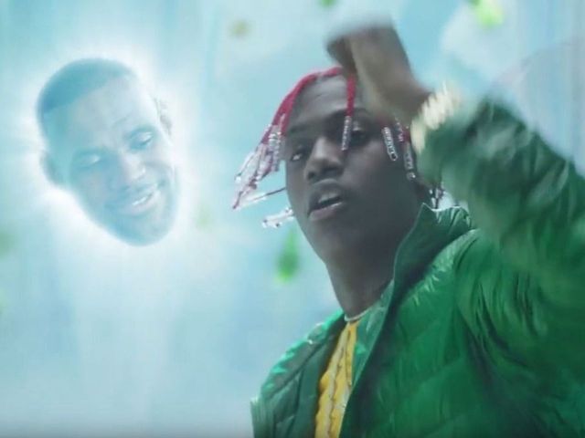 Sprite Commercial Rapper Lebron James Sprite Reklametavle