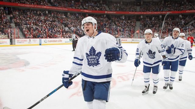 Ranking the 5 best moments from Matthews' first 100 NHL games
