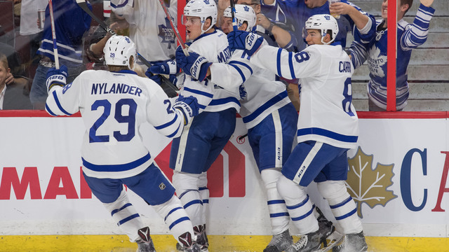 Leafs undefeated when Matthews, Nylander don't record a point