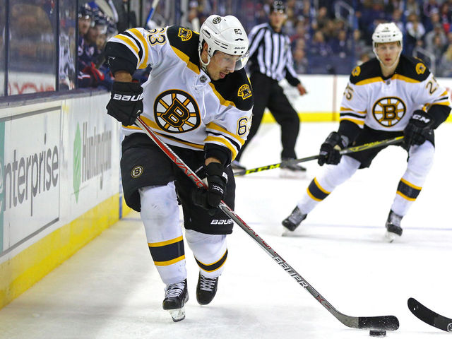 Watch: Bruins' Marchand caps off 5-point outing with dazzling goal