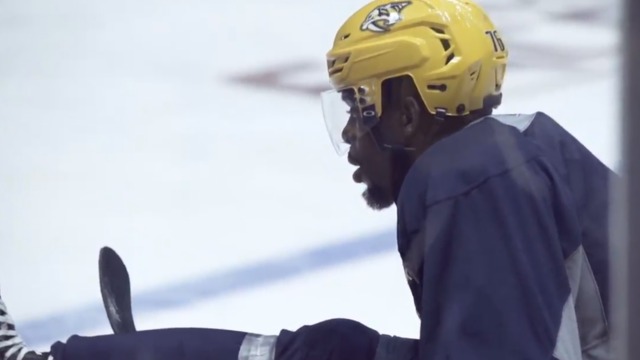 Subban shares hype video ahead of Predators debut