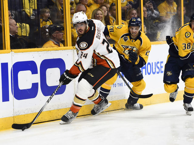 Ducks' Despres sidelined with symptoms related to head injury