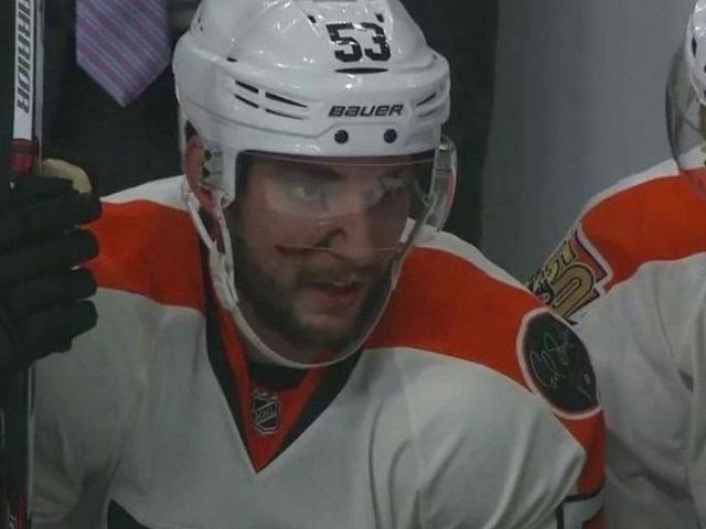 Gostisbehere 'lucky' to avoid serious injury from Clifford's skate