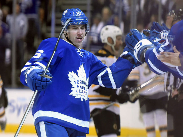 Watch: Marner scores 1st NHL goal