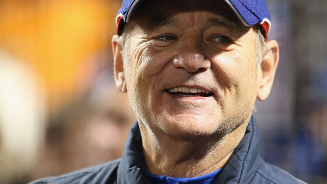 Watch: Bill Murray chugs beer for the camera