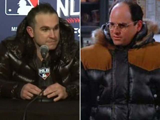 Montero Shows Off Costanza Esque Coat After Epic Nlcs Opener Thescore Com Montero Shows Off Costanza Esque Coat After Epic Nlcs Opener Thescore Com