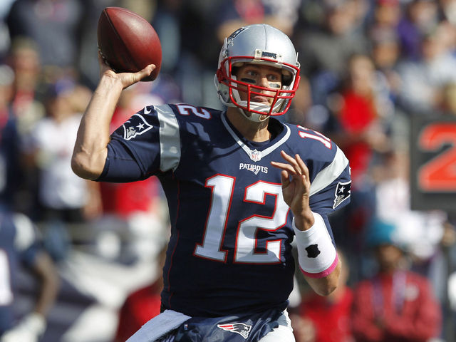 Brady 4th ever to complete 5,000 passes
