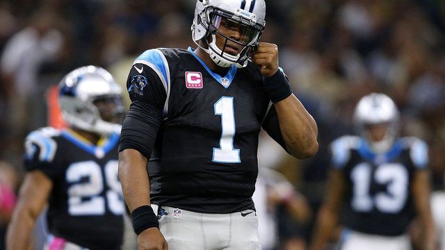 Report: NFL confirms Newton was victim of illegal hit vs. Cardinals