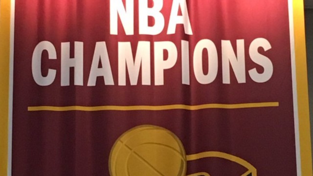 Cavs owner shares sneak peek of 2016 championship banner