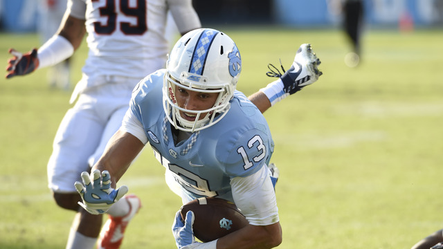 North Carolina's Mack Hollins out for season