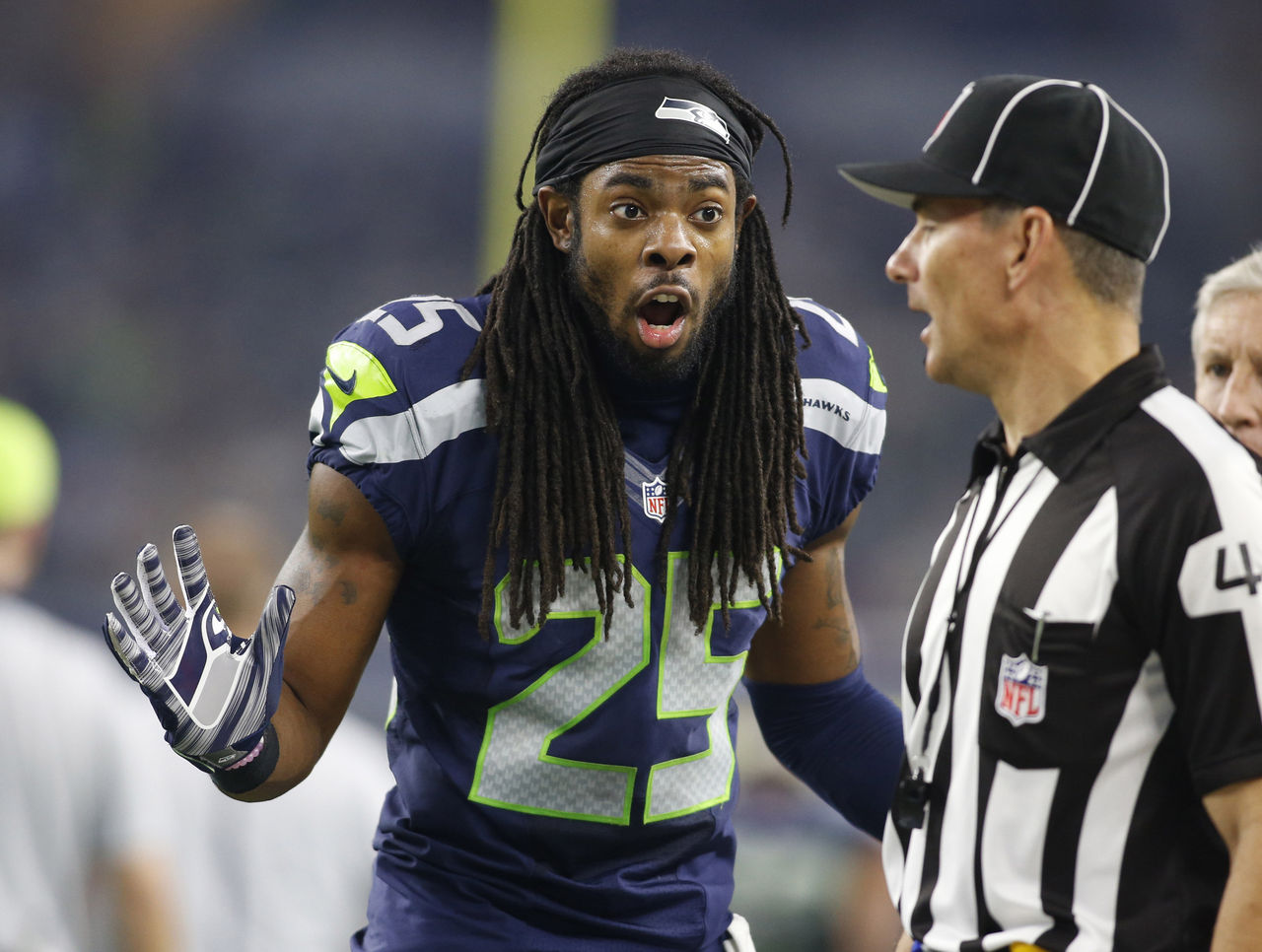 Seahawks' Richard Sherman: no regrets for sideline outburst