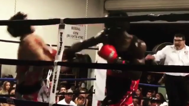 Amateur boxer delivers Mortal Kombat-esque KO