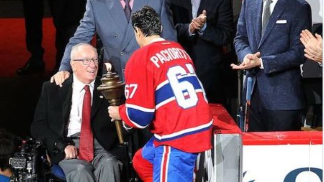 Demers passes torch to Pacioretty in 2nd public appearance since stroke