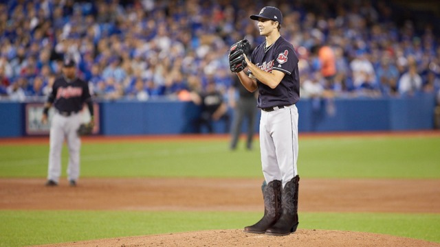 Indians troll Blue Jays for 'shaking in his boots' quote