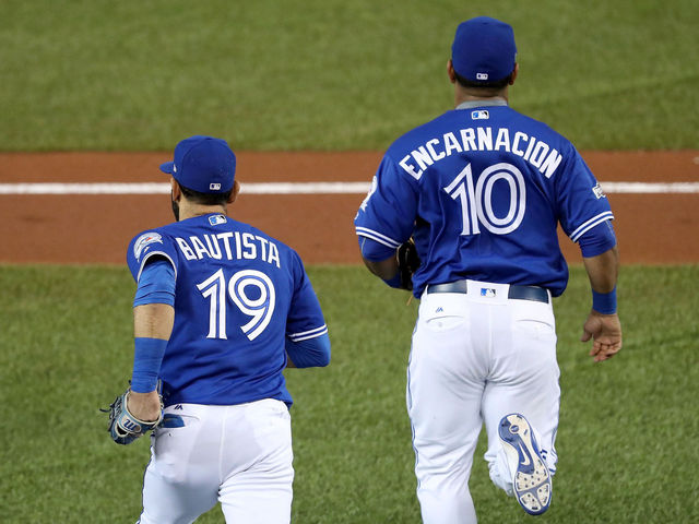 Bautista, Encarnacion mum on future with Blue Jays