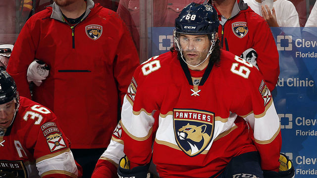 Watch: Jaromir Jagr notches 750th career goal