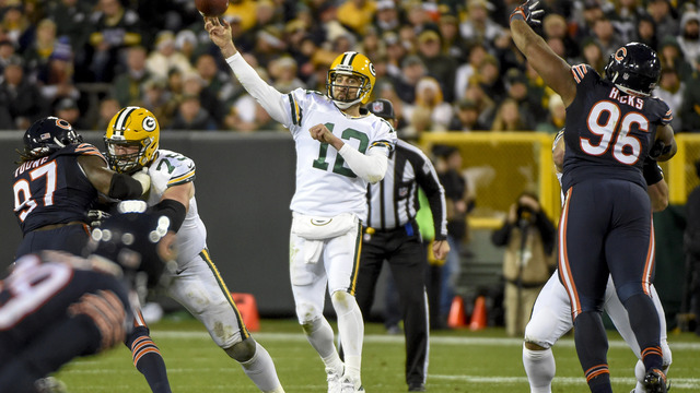 Packers bring back all-white Color Rush unis for Week 4 vs. Bears