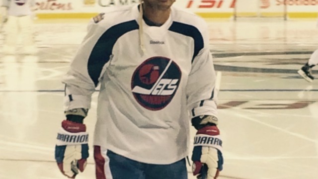 Selanne jokes he'd only need '2 weeks of training' to be NHL-ready