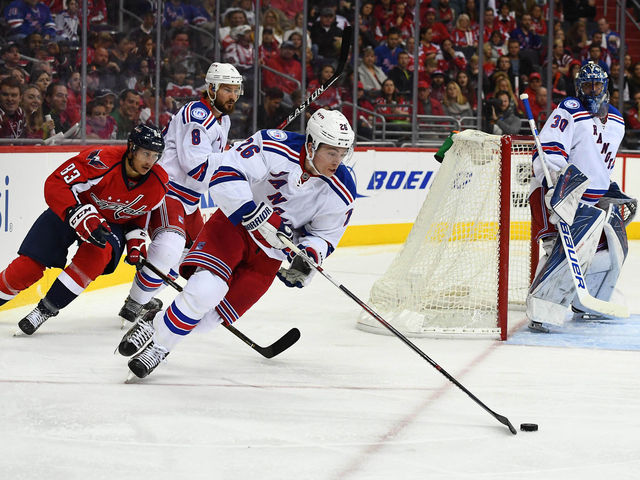 Watch: Vesey goes five-hole on Holtby for his 2nd goal of the night