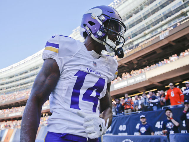 Vikings rule Diggs out vs. Ravens with groin injury