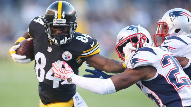 Patriots make Antonio Brown signing official