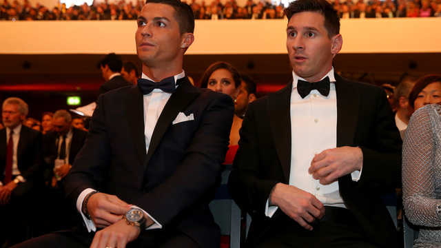 Ronaldo, Messi headline Ballon d'Or shortlist; Vardy gets surprise nod