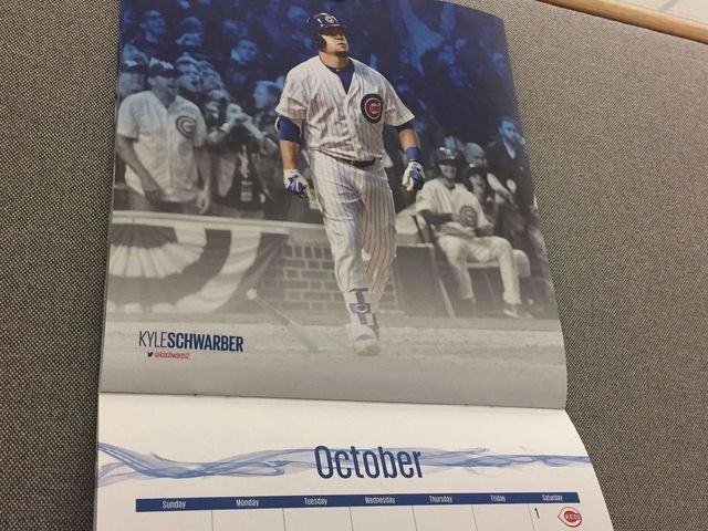 Cubs' calendar may have predicted Schwarber's comeback