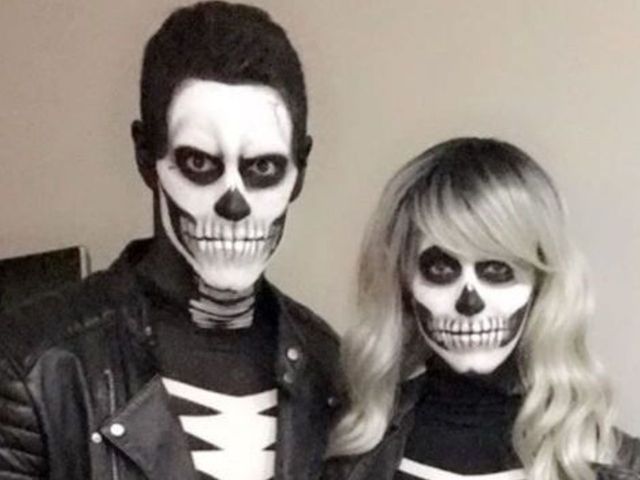 Toews, girlfriend go as 'Mr. and Mrs. Dead Serious' for Halloween