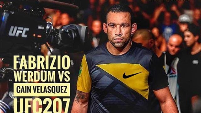 Werdum Photoshops Nike logo onto fight kit, puts Reebok on blast