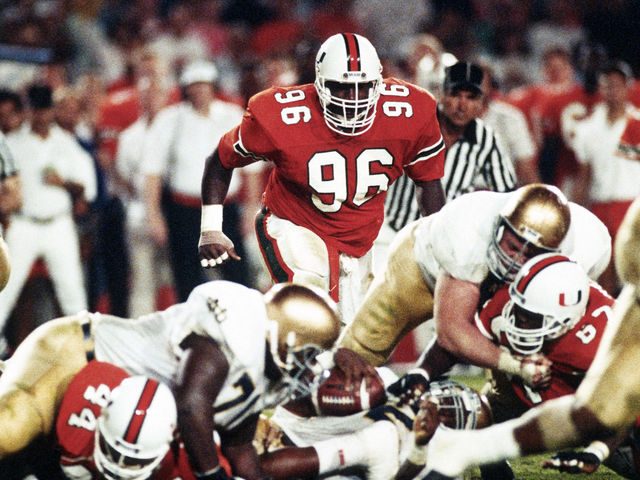 4 memorable games from the Notre Dame-Miami series