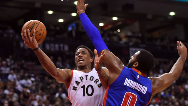 DeRozan drops 40 on helpless Pistons